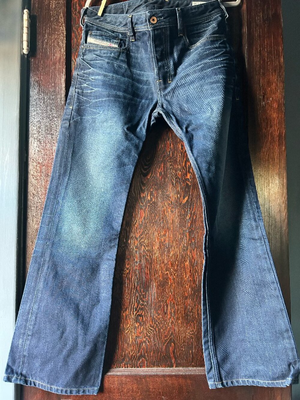 Diesel Zathan Regular Bootcut Jeans Blue Wash 0073N 30x30 Made in Romania 2011
